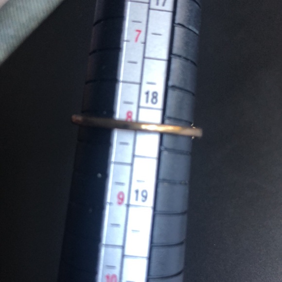 Sparkly vintage gold leaf branch ring - Picture 3 of 3